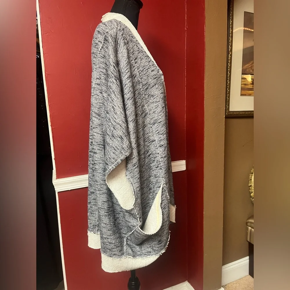 Soft Surroundings Women’s Cardigan Grasse Open Front Sleeveless Sweater Sz L/XL - Picture 3 of 16